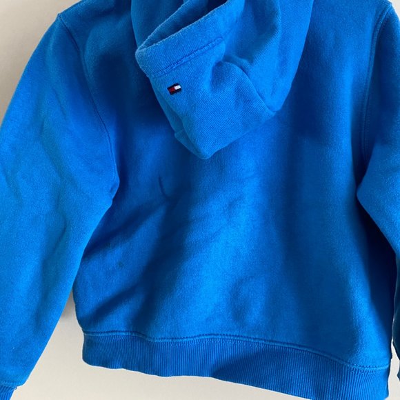 Tommy Hilfiger blue zip up hoodie - Picture 2 of 5